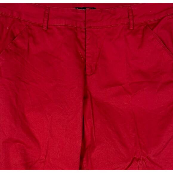 Lee Natural Fit 1889 Womens Size 16 Red Capri Pants - Picture 2 of 8